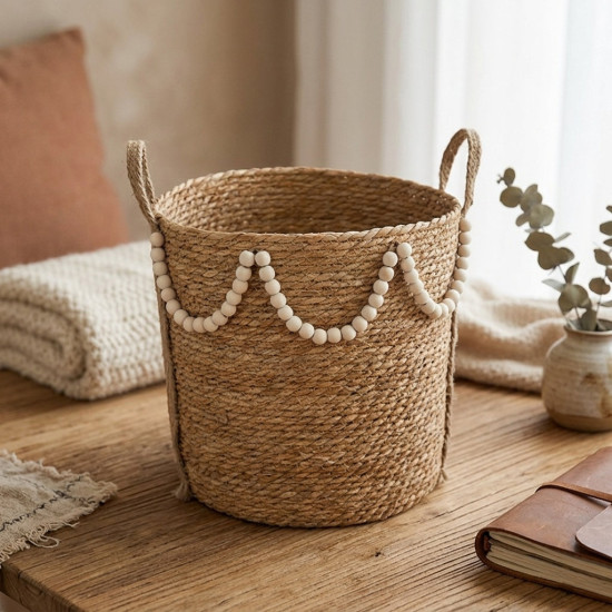 Straw Basket Set 3 Pcs